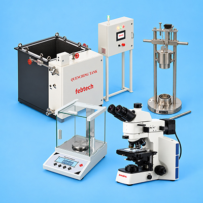 Material testing laboratory equipment